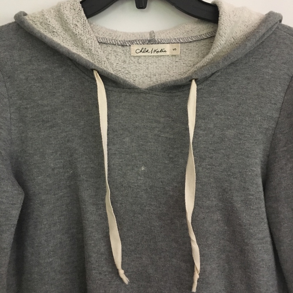 Gray hoodie